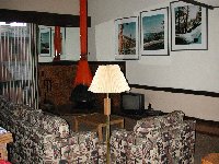 Inside of unit living area